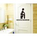 New Toilet Seat Wall Sticker Vinyl Art Removable Bathroom Decals Decor   183195510266